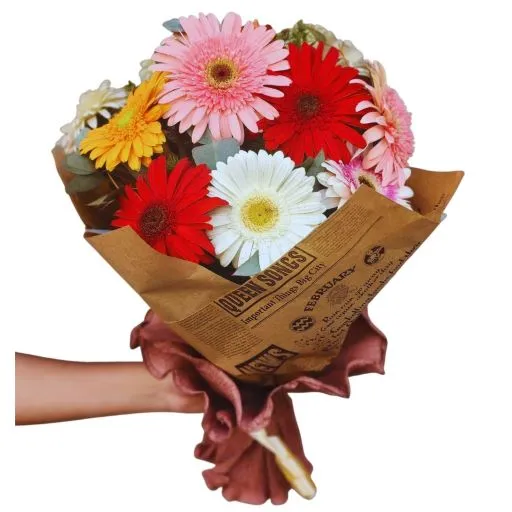 Ramo de flores gerberas